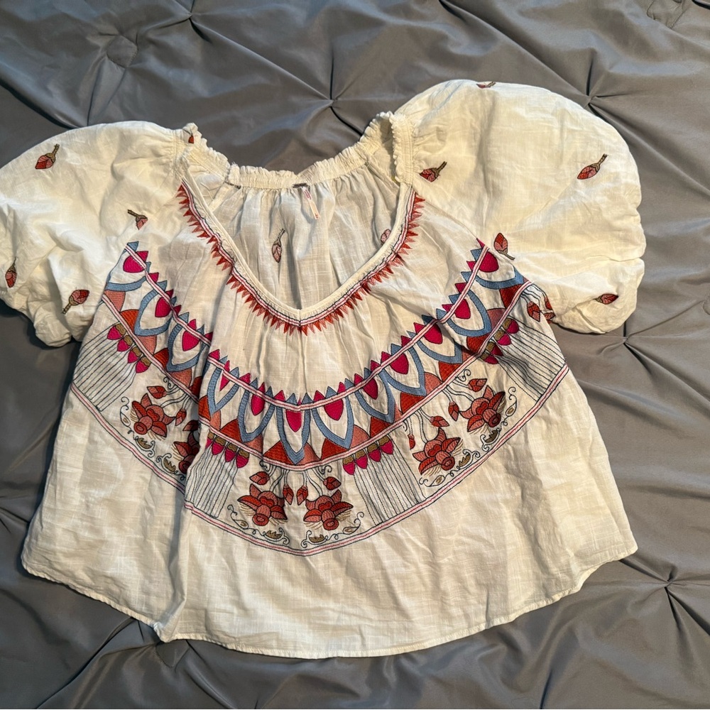 Free People- Wind In Her Hair Top